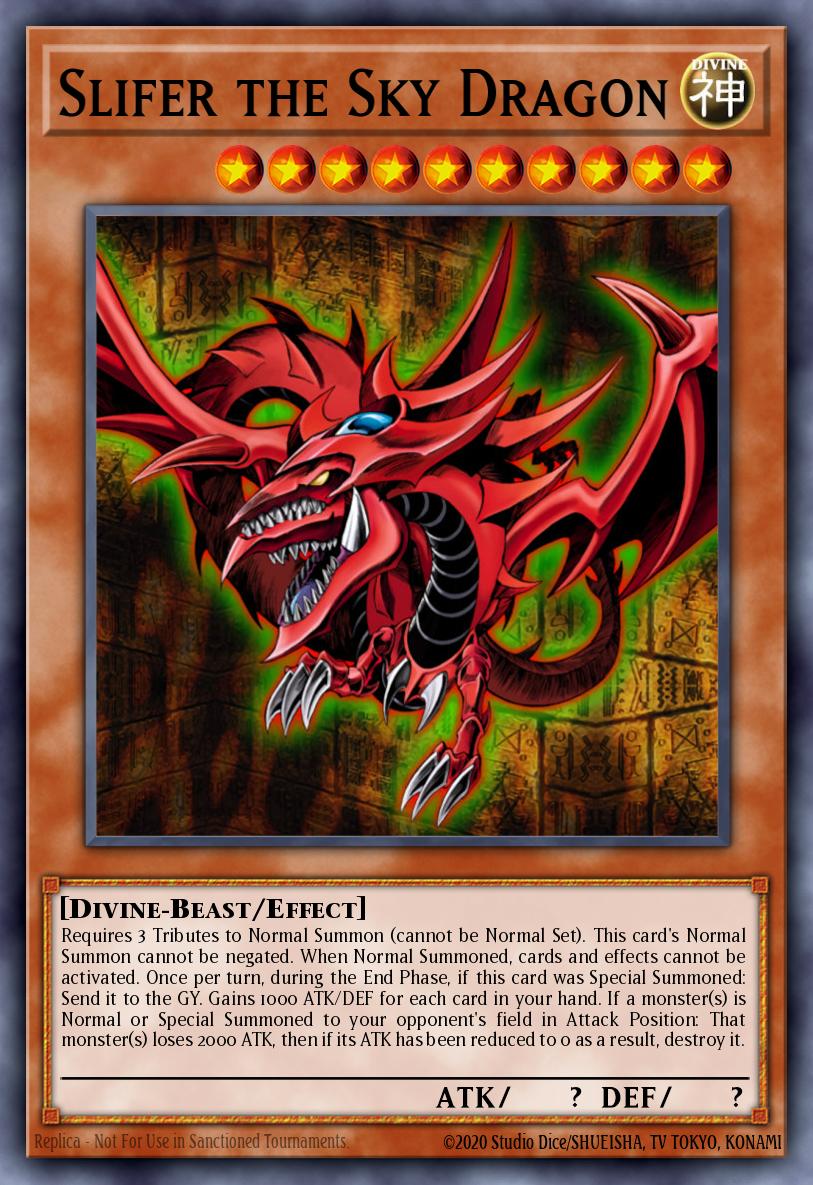 Slifer the Sky Dragon, Weekly Shonen Jump Alpha July 2012 membership promotional card JUMP-EN061