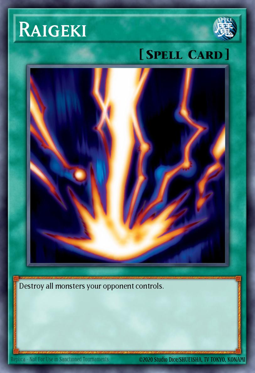 Raigeki, Legend of Blue Eyes White Dragon LOB-EN053