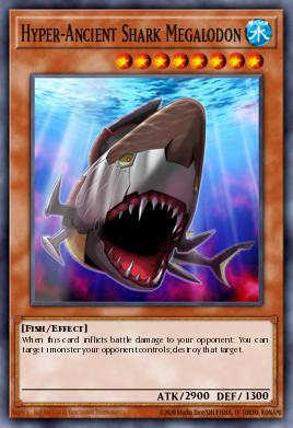 Hyper-Ancient Shark Megalodon