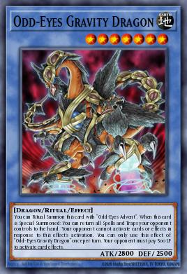 Odd-Eyes Gravity Dragon