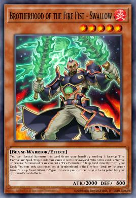 Brotherhood of the Fire Fist - Swallow