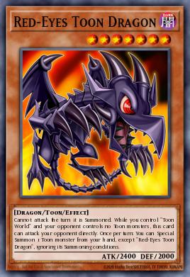 Red-Eyes Toon Dragon