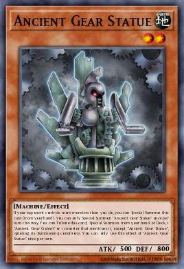 Ancient Gear Statue