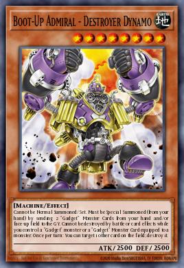 Boot-Up Admiral - Destroyer Dynamo