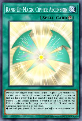 Rank-Up-Magic Cipher Ascension
