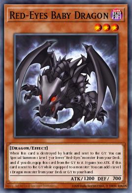 Red-Eyes Baby Dragon