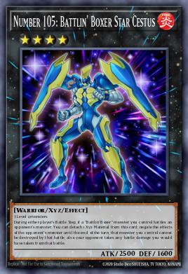 Number 105: Battlin' Boxer Star Cestus