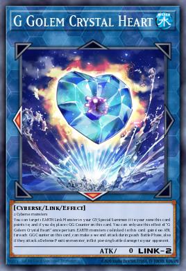 G Golem Crystal Heart