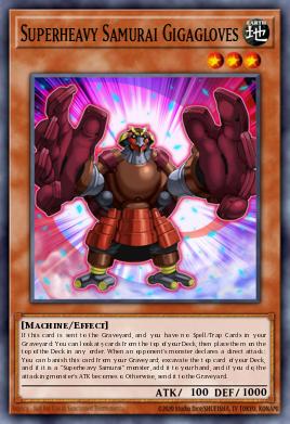 Superheavy Samurai Gigagloves
