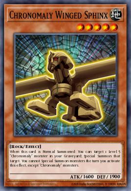 Chronomaly Winged Sphinx