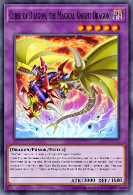 Curse of Dragon, the Magical Knight Dragon
