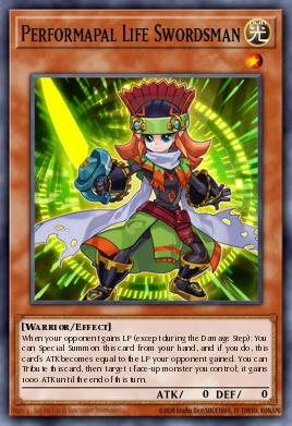 Performapal Life Swordsman