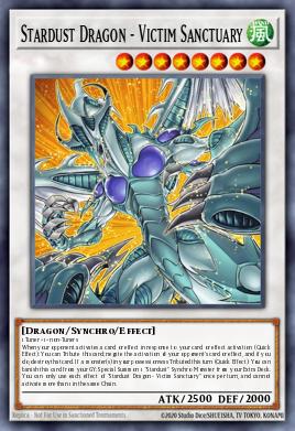 Stardust Dragon - Victim Sanctuary