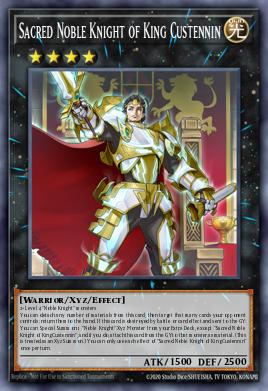 Sacred Noble Knight of King Custennin