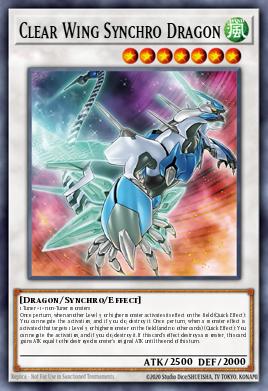Clear Wing Synchro Dragon