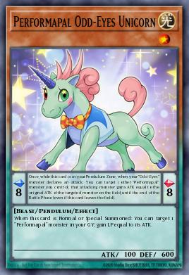 Performapal Odd-Eyes Unicorn