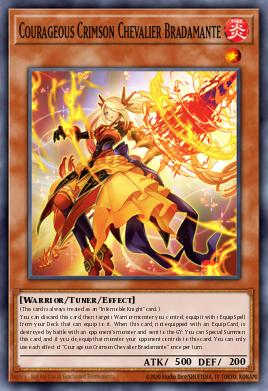 Courageous Crimson Chevalier Bradamante
