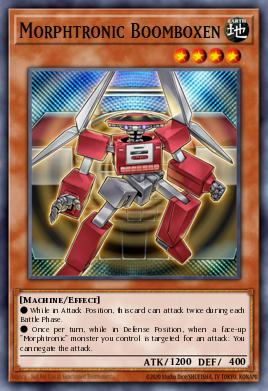 Morphtronic Boomboxen